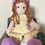 Mi proyecto del curso: Elaboración de muñecas amigurumi románticas. Amigurumi, Arts, Crafts, Crochet, Fiber Arts, Textile Design, To, and Design project by Claudia Arancibia - 11.12.2024