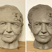 My project for course: Introduction to Realistic Figurative Sculpture . Arts, Crafts, Fine Arts, and Sculpture project by acyd2010 - 11.12.2024