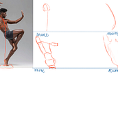 Meu projeto do curso: Desenho da figura humana em poses expressivas. Un progetto di Disegno, Disegno anatomico, Belle arti, Sketchbook e Bozzetti di calebenata - 12.11.2024