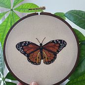 My project for course: Realistic Embroidery Techniques. Embroider, Traditional illustration, and Textile Design project by Kaitlyn Bretz - 11.12.2024