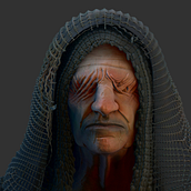 The Seer - Viking. Un progetto di 3D, Modellazione 3D, Progettazione 3D e Scultura di Edgardo Navarrete - 13.11.2024