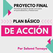 Mi proyecto del curso: Marketing digital desde cero para emprendedores y freelancers. Content Marketing, Digital Marketing, Facebook Marketing, Growth Marketing, Instagram Marketing, Marketing, Mobile Marketing, and Social Media project by Salomé Tamayo - 11.13.2024