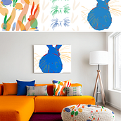 My project for course: Pattern design for homeware products. Ilustração digital, Design gráfico, Pattern Design, e Design de produtos projeto de Veronika Slaninková - 13.11.2024