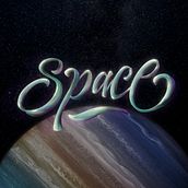 Mi proyecto del curso: Space. Un proyecto de Diseño digital, H, lettering, Lettering, Lettering 3D y Lettering digital de bayastudio_es - 13.11.2024