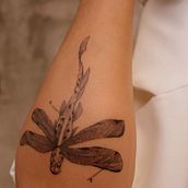 Mi proyecto del curso: Tatuaje para principiantes. Desenho de tatuagens projeto de Idalia Rabelo - 14.11.2024