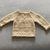 Mi proyecto del curso: Tejido de prendas infantiles con raglán top down Ein Projekt aus dem Bereich Weben, Stricken und Textildesign von Sophia Lira - 14.11.2024