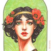My project for course: Illustration with Markers: Find Your Style. Un projet de Théorie des couleurs, Illustration traditionnelle, Peinture, B , et e dessinée de Jane Smugasta - 04.11.2024