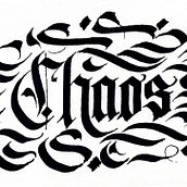 Mi proyecto del curso: Chaos. Un proyecto de Lettering digital, H, lettering, Lettering y Caligrafía de bayastudio_es - 14.11.2024