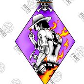 Practica de diseños tardicional japones y Anime. Tattoo Design project by Edgar Saul Olvera Gutierrez - 10.31.2024