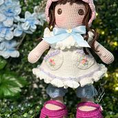 Mi proyecto del curso: Elaboración de muñecas amigurumi románticas Ein Projekt aus dem Bereich Amigurumi, H, werk, Crochet, Weben, Textildesign und Spielzeugdesign von Laurend Hashatan - 14.11.2024