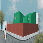 Mi proyecto del curso: Representación gráfica de proyectos arquitectónicos. Architecture, Collage, Interior Design, Graphic Design, Digital Architecture, Interior Architecture, Architectural Illustration, L, and scape Architecture project by mikelealruiz - 11.15.2024