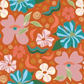 Journey Within: A Path to Inner Awakening - A Pattern Collection by Burcu Duran Tomei. Digital Illustration, Graphic Design, Pattern Design, and Product Design project by burcuduran88 - 11.15.2024