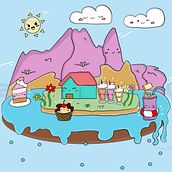 Mi proyecto del curso: Diseño de mundos kawaii: crea ilustraciones alegres. Character Design, Digital Illustration, Design, and Children's Illustration project by Fabiola ACOSTA ARROYO - 11.13.2024
