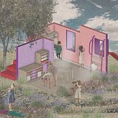 My project for course: Rendering and Digital Collage for Architectural Displays. Architecture, Digital Architecture, and 3D Design project by anacec_porras - 12.12.2024