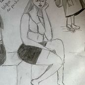 Meu projeto do curso: Desenho de personagens do zero: retrate rostos e gestos. Character Design, Drawing, Traditional illustration, and Pencil Drawing project by islacsantiago - 11.11.2024