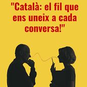 Promoure l'ús català . Poster Design project by damarispc92 - 11.14.2024