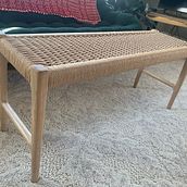 My project for course: Furniture Design: Introduction to Danish Cord Weaving . % jason Syberg tarafından hazırlanan Sanat ve El Sanatları, Dekoras, on, El, af Sanatları, Mobil, a Tasarımı ve Yapımı, İç Tasarım, Geri dönüşüm, Ve Dokuma projesi - 11.18.2024