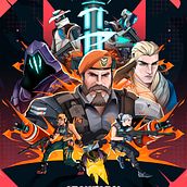 RIOT VALORANT CONSOLE SERIES. Un proyecto de Diseño gráfico, Diseño de videojuegos e Ilustración digital de Javier Dominguez - 13.09.2024
