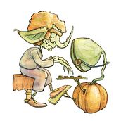 The Goblin: Character in Watercolor & Dip Pen. Un progetto di Character design, Illustrazione infantile, Disegno, Illustrazione tradizionale, Narrativa, Pittura, Bozzetti, Stor, telling e Pittura ad acquerello di Sara Redha - 19.11.2024