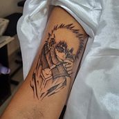Dabi | Anime Tattoo. Projekt z dziedziny Projektowanie tatuaż użytkownika Yasmim Alcantara - 25.09.2024