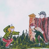 My project for course: Illustration for Children's Book Covers  Ein Projekt aus dem Bereich Skizzenentwurf, Zeichnung, Editorial Illustration, Traditionelle Illustration, Kinderillustration, Malerei, Aquarellmalerei und Bilderbücher von Judyta Paredis - 20.11.2024
