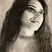 My project for course: Artistic Charcoal Portraiture: Creating Atmosphere . % ilario_detoma tarafından hazırlanan Güzel sanatlar, Çizim, Sanatsal Çizim, Portre Çizimi, Gerçekçi Çizim, Geleneksel illüstras, Ve on projesi - 11.20.2024