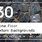 30 Stone Floor Texture Backgrounds. Un projet de Design graphique de Alexander Nedviga - 22.11.2024