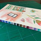 Mein Abschlussprojekt für den Kurs: Gestaltung und Binden von Skizzenbüchern. Un projet de Artisanat, Reliure, DIY, Illustration traditionnelle , et Carnet de croquis de Carol sutter - 23.11.2024