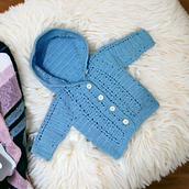 Felpa con cappuccio. Un proyecto de Crochet de Margherita Di Prisco - 23.11.2014