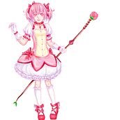 madoka magica. Digital Illustration project by libertad_onix_2007 - 11.23.2024