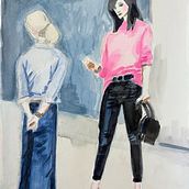 My project for course: Sketching People with Watercolor (I don't have PS). Figure Drawing, Sketching, and Watercolor Painting project by mandyjqueen - 11.22.2024