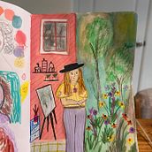 My project for course: Sketchbook Exercises for Artistic Growth . % Yanancy Porras tarafından hazırlanan Çizim, Güzel sanatlar, Geleneksel illüstras, on, Eskiz defteri, Ve Eskiz çizimi projesi - 11.24.2024