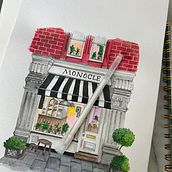My project for course: Watercolor Urban Illustration: Portray your City . % lena_novitz tarafından hazırlanan Mimari İllüstras, on, Çizim, Tablo, Sulubo, Ve a Resim projesi - 11.24.2024