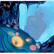 The ice mage. Digital Illustration project by Vi Tran - 11.24.2024