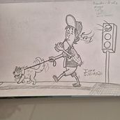 Meu projeto do curso: Introdução à criação de personagens estilo cartoon Ein Projekt aus dem Bereich Zeichnung, Design von Figuren und Traditionelle Illustration von ivan queiroz - 24.11.2024