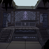 Background Art for Videogame "Mostroscopy" Ein Projekt aus dem Bereich Digitale Illustration und Architektonische Illustration von Braulio Moreno - 18.10.2024