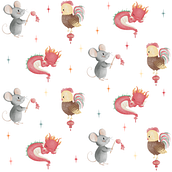 My project for course: Textile Design for Children's Fashion. Un progetto di Illustrazione infantile, Illustrazione digitale e Textile Design di Denise Pascale - 25.11.2024