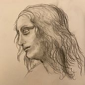 Mon projet du cours : Portrait classique : la méthode du génie universel de la Renaissance. Un projet de Dessin artistique, Dessin, Beaux Arts, Dessin de portrait, Dessin réaliste , et Esquisse  de Jim rodriguez - 29.11.2024