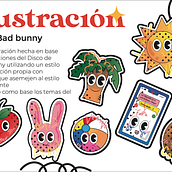 PORTADA VINIL DISCO UN VERANO SIN TI . Un projet de Design graphique et Illustration numérique de Laisha Fernanda Gomez Carrera - 26.11.2024