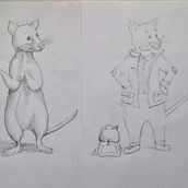 Mój projekt z kursu: Rysowanie zwierząt jako postaci bajkowych opowieści. Character Design, Children's Illustration, Drawing, Pencil Drawing, and Music project by Anna Binkowska - 11.26.2024