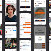 Social Media App. Un proyecto de UX / UI, Diseño, Diseño interactivo y Diseño de producto de Valeria Vega - 27.11.2024