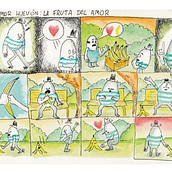 Mi proyecto del curso: Humor gráfico: danos la tira nuestra de cada día. Un projet de Illustration traditionnelle, B, e dessinée, Dessin, Dessin au cra, on , et Narration de Javier Lopez - 27.11.2024
