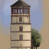 Mein Abschlussprojekt für den Kurs: Skizzenbuch: Zeichne grafische Chroniken. Drawing, Painting, Sketchbook, Sketching, Ink Illustration, and Watercolor Painting project by Stephan Ringling - 11.27.2024