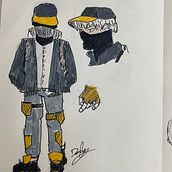 Vigilante#1. Un proyecto de Diseño de personajes de Nieves Claudio - 25.11.2024