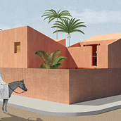 My project for course: Architectural Visualization Using Digital Collage. Architecture, Collage, Interior Design, Graphic Design, Digital Architecture, Interior Architecture, Architectural Illustration, L, and scape Architecture project by João Vilas Boas - 11.27.2024