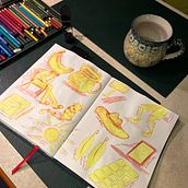 My project for course: Illustrated Life Journal: A Daily Mindful Practice Ein Projekt aus dem Bereich Bildende Künste, Skizzenentwurf, Kreativität, Zeichnung, Sketchbook und Achtsamkeit von Judyta Paredis - 27.11.2024