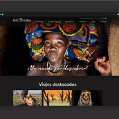 Web Rift Valley. Een project van UX / UI,  Art direction y Webdesign van sibyl_vane - 08.06.2021