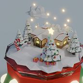 Mi proyecto del curso: Modelado de escenarios low poly para videojuegos. Un progetto di 3D e Modellazione 3D di Dany Saráuz - 29.11.2024
