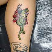 Rana & Hannya Tradicional . Digital Drawing, Digital Illustration, Drawing, Traditional illustration, and Tattoo Design project by Edgar Saul Olvera Gutierrez - 12.01.2024