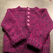 Kuscheliger Kinderpullover . Fashion Design, Knitting, and Textile Design project by nicole_ni - 12.01.2024